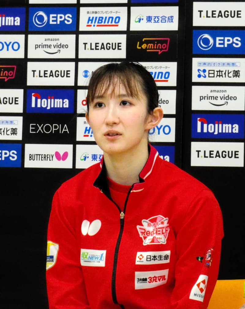 早田ひな、体調不良も「偽りの自分」でTリーグ単複2勝「われに返るとフラフラと分かってた」