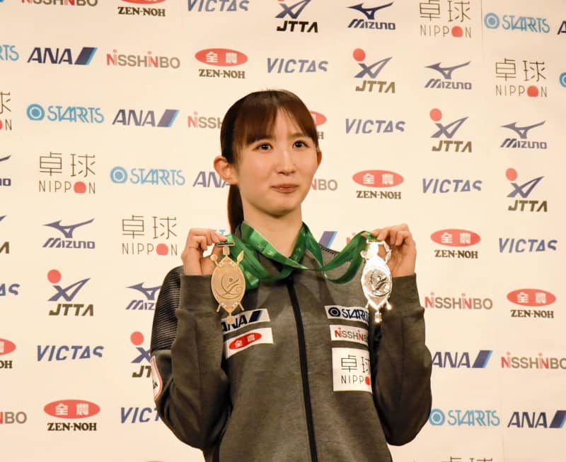 早田ひな、中国選手破り殊勲の銅メダルも「75点」　世界女王に力負けで危機感「現実突きつけられた」
