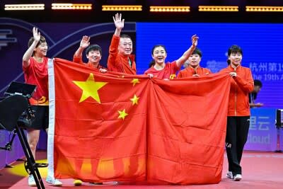 ＜卓球＞杭州アジア大会・女子団体決勝、「中国が日本に勝利」がトレンド1位