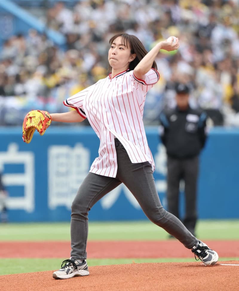 「サウスポーの大谷翔平？」石川佳純さんの投球フォーム「プロのピッチャーと変わらないカッコ良さ」と称賛の声