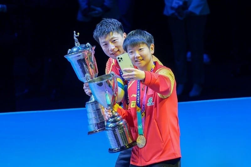 卓球ITTF男女ワールドカップマカオ2024が閉幕、男女ともに中国が優勝