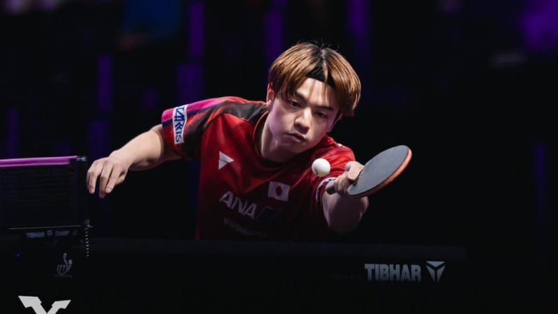 宇田幸矢が36位に浮上　張本智和は8位を維持｜卓球男子世界ランキング（2024年第44週）